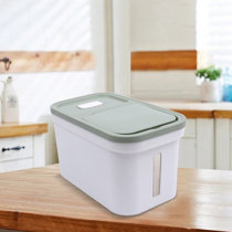 1pc Plastic Pet Food Storage Container, Sealable Food Bin, Snacks Separate  Containers, Food Storage Box