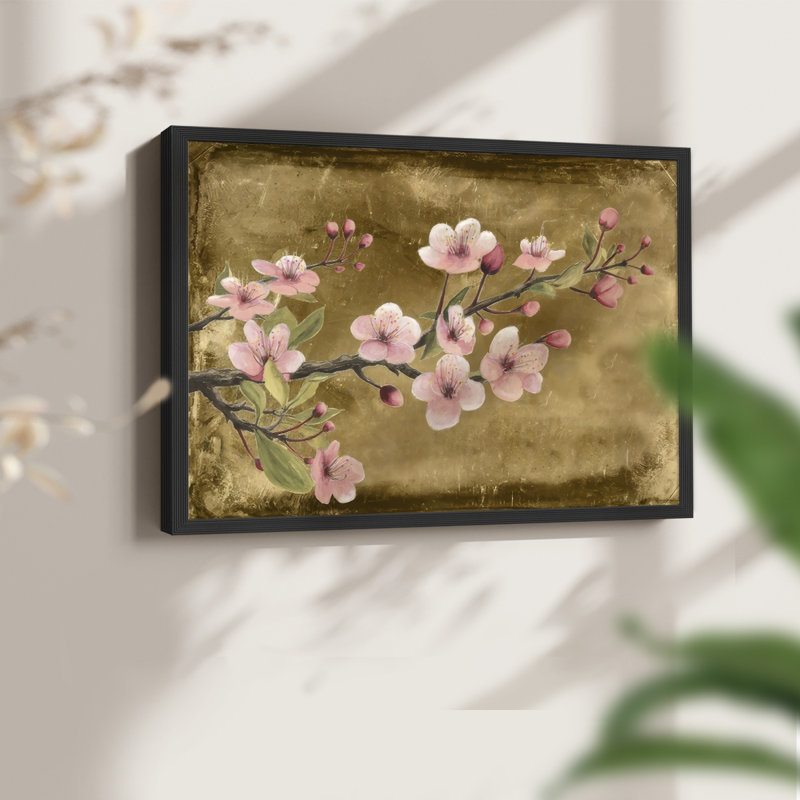 Branch Blossoms II -Framed Print - Restickable