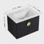 Meuble-lavabo à fermeture en douceur 28 po avec lavabo, pour petite salle de bain