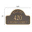 Plaque d'adresse murale Lexy Welcome 2 Line-232945554-232945566