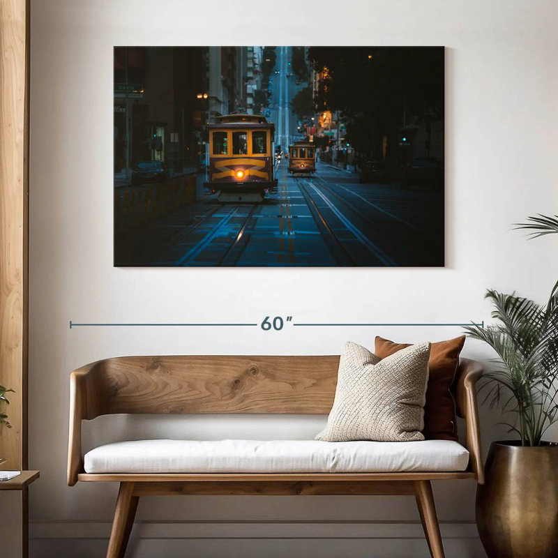 Mehar San Francisco Trams, H 32 po x l 48 po