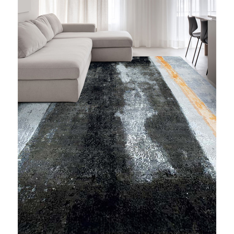 Abstract Area Rug, Rectangle 9' x 12'