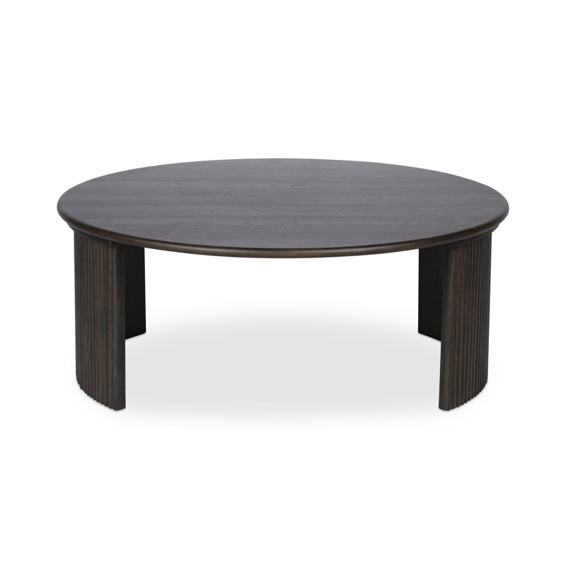 Penny Small Coffee Table Dark Brown, 15.75" H x 39" L x 39" W, Espresso