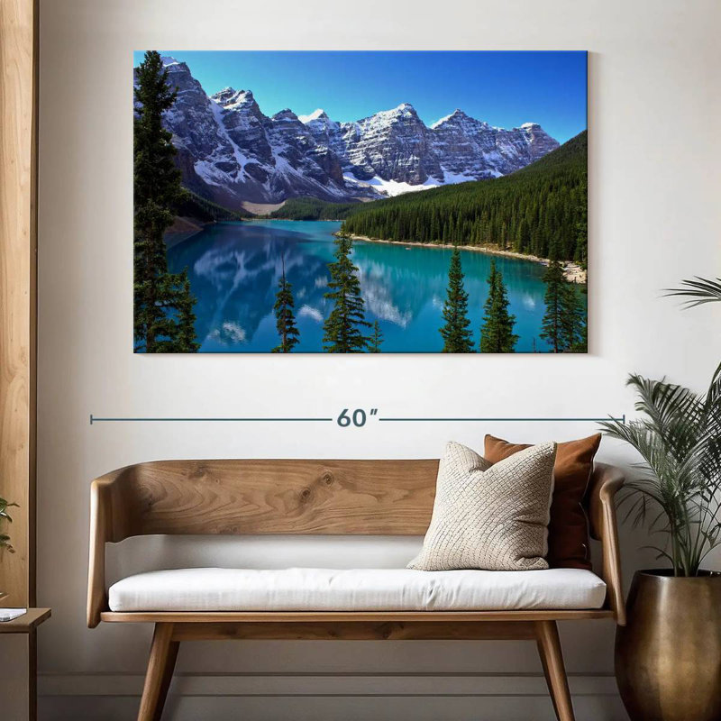 Montagnes Alvord Moraine Lakeside, H 34 po x l 51 po