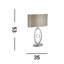 Lovins Metal Table Lamp