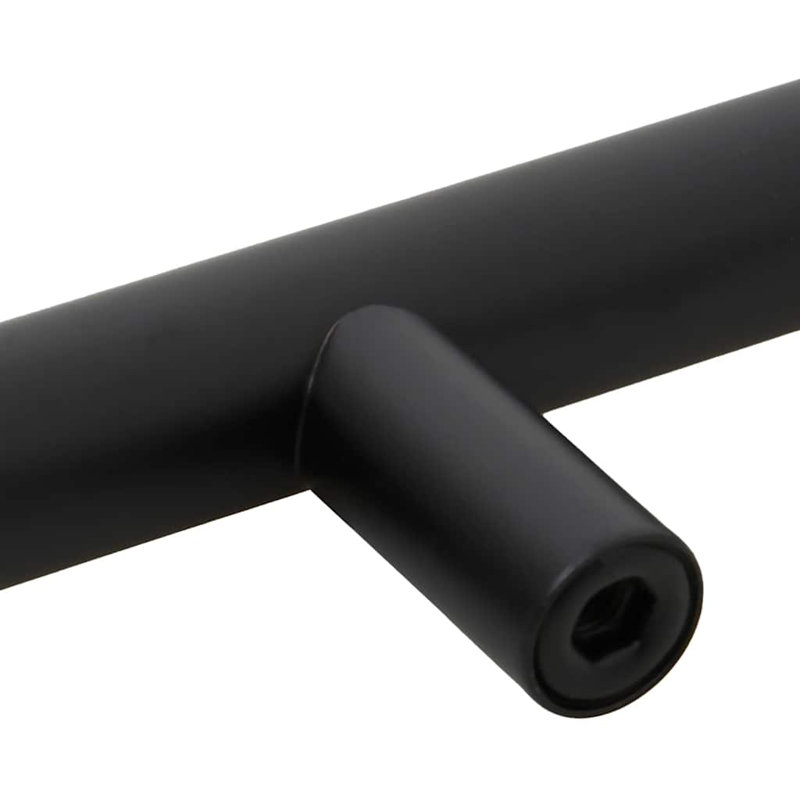 Metro Lane Cabinet Handles 5 Pcs Black 224 Mm Stainless Steel, 192 Mm, Black