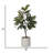 51 " H Faux Tree in Resin Planter