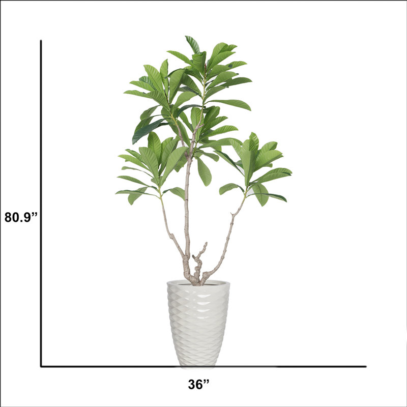 80.9'' Faux Blueberry Tree Tree