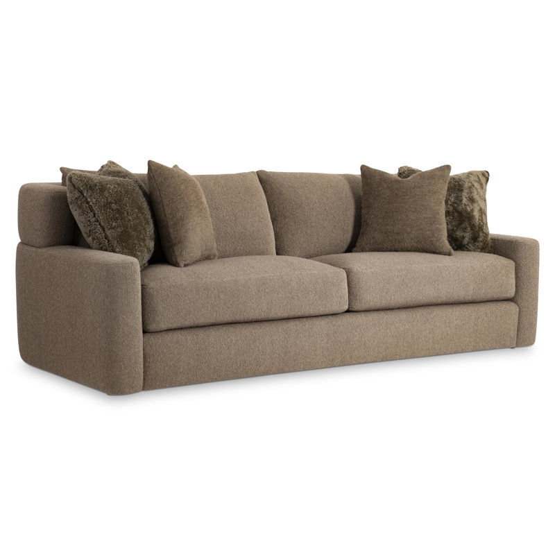 Sofa Laurent en tissu - Sur mesure, Gris 5547-010