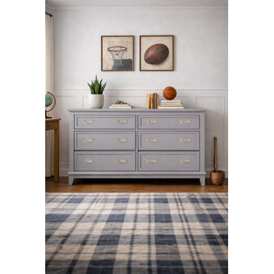 Beckett 54.5" Modern 5-Drawer Dresser