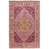 Zeus Handmade Wool Geometric and Oriental Area Rug