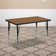 Goddard 24''W x 48''L Rectangular HP Laminate Activity Table - Adjustable Legs