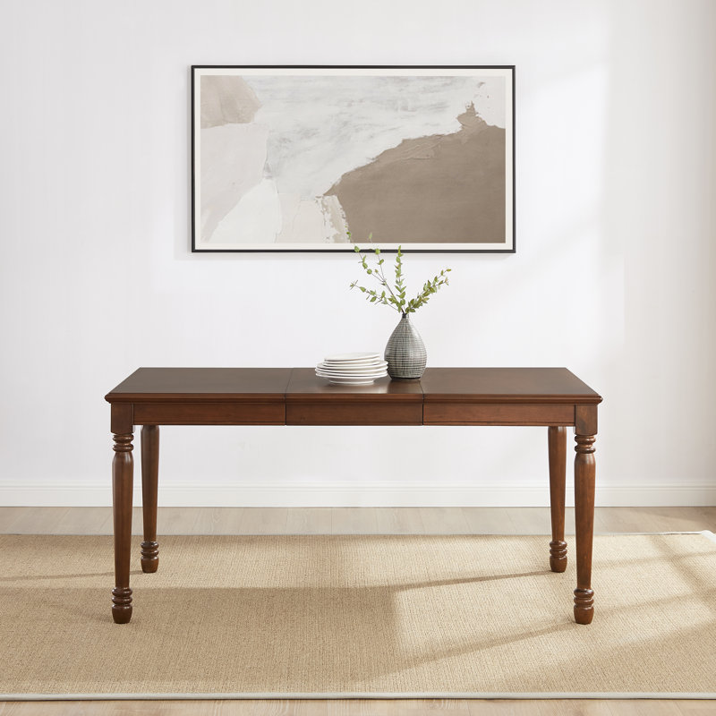 Dunblane Solid Wood Dining Table, Cherry/Cherry
