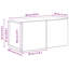 TV Cabinet Set Wall-Mounted 2 Pcs 80 X 30 X 30 Cm-1027547025