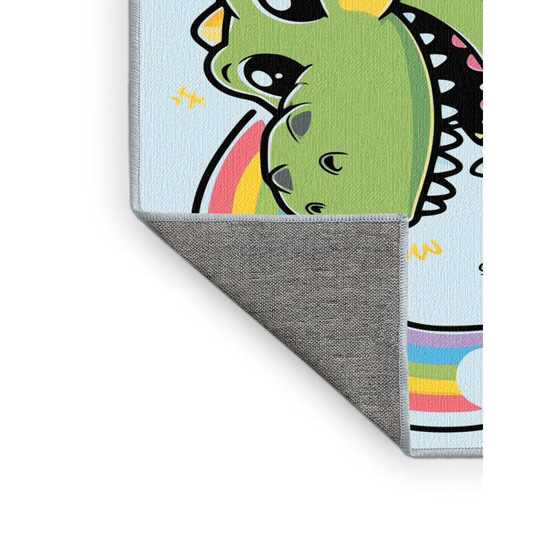 Tapis pour enfants mignons lavables Corrigan Studio®, Rectangulaire 2 pi x 3 pi