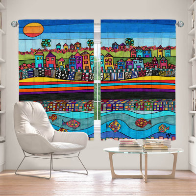 Delaughter Room Darkening Curtain Pair