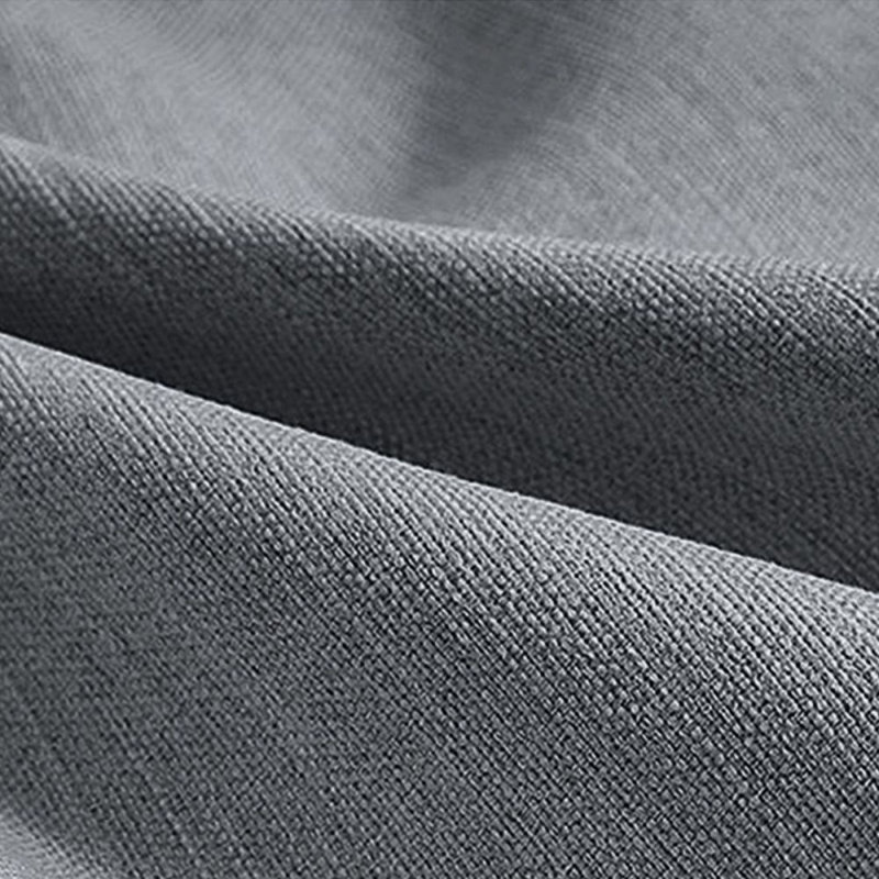 Canapé-lit standard gris, noir en coton et lin, H 36,22 po x l 53,54 po x P 35,43 po 