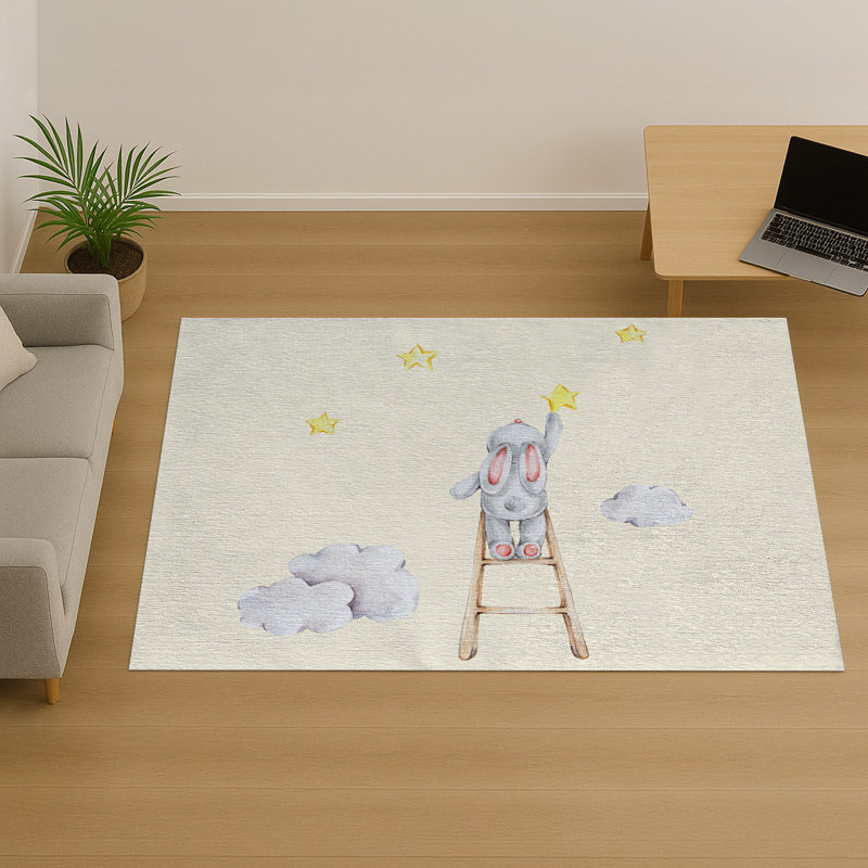 Geometric Shapes Area Rug, Runner 70 x 140 cm