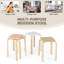 Zorione Counter Stool with Solid Wood Frame