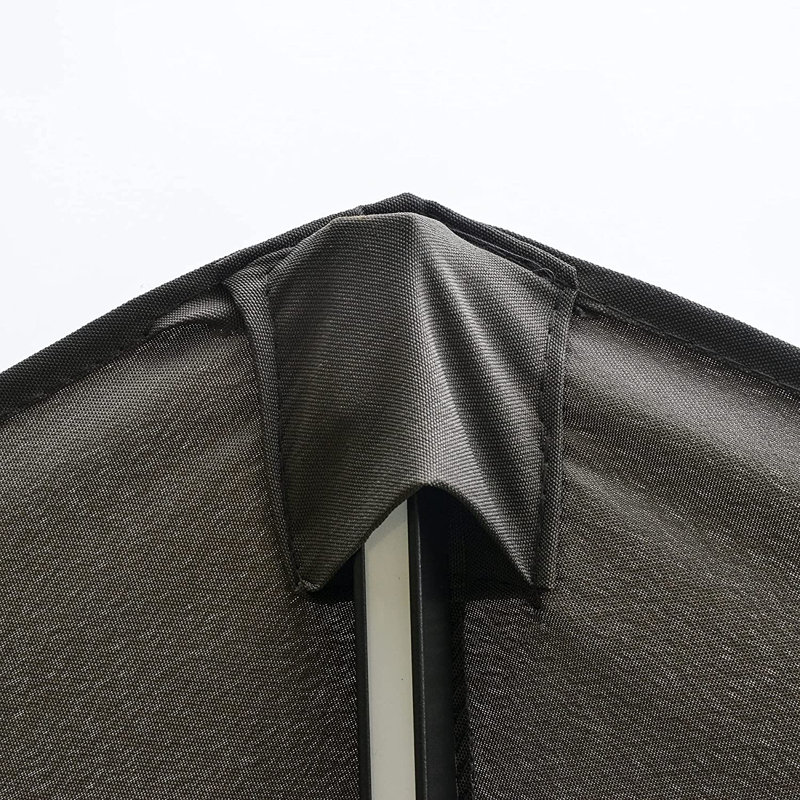 Yakhlef 270cm Lighted Tilt Market Parasol, Grey