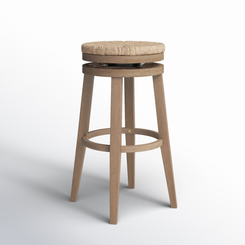 Tabouret de bar et de comptoir Granville, Tabouret de bar (siège d'une hauteur de 31,5 po), Naturel