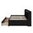 Bed With Side Bookcase, Drawers-1434105309