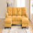 Basic Sectional Sofa, U-Shaped  Sofa 103.5" Chenille Fabric Couch With Dual Chaise Lounges, Storage Pockets And Armrest Throw Pillows-885869422
