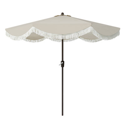Parasol 9 pi Classic Cottage Tassel Market