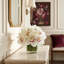 Orchid in Flat Glass Vase-2083013312