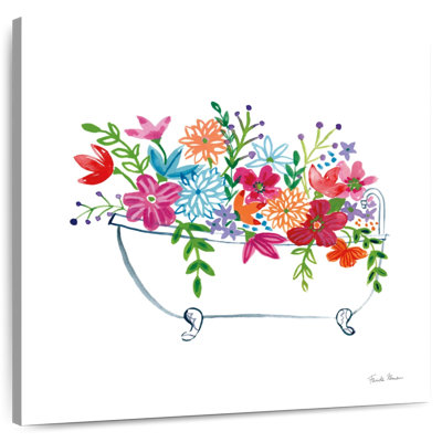 Harnek Floral Bathroom I