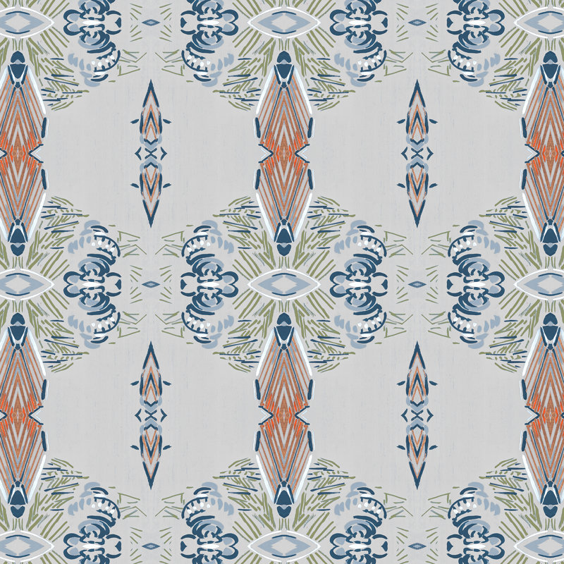 Linn | Bohemian Medallion Wallpaper