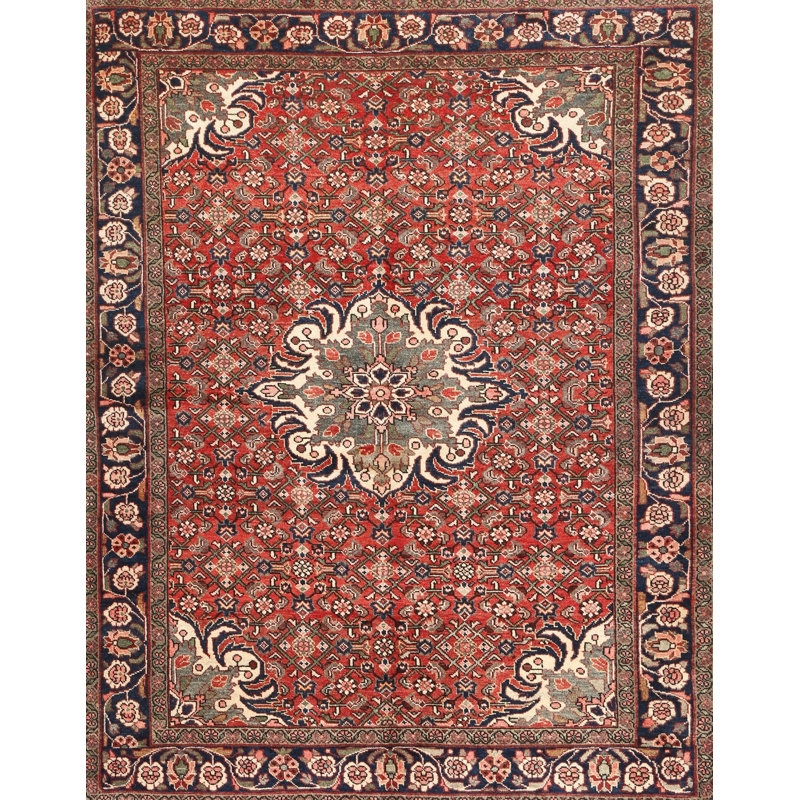 Tapis oriental brun / beige, Rectangle 5 pi x 7 pi