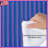 Blue Pink Vertical Stripes Comforter-123586811