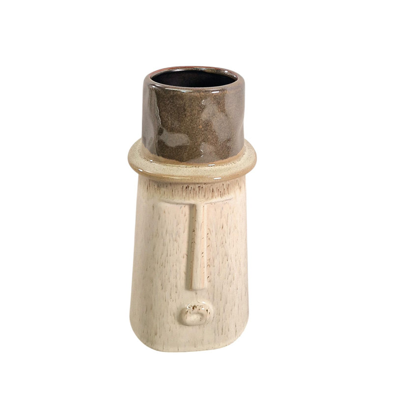 Bevash Handmade Ceramic / Porcelain Decorative Urns & Jars, 26cm H  x 14cm W  x 14cm D