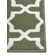 Flatweave Green Rug