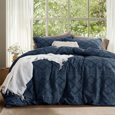 Ensemble de housse de couette Literie Boho - Ensemble de literie à broder