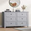 Commode 6 tiroirs Grey-1010911247