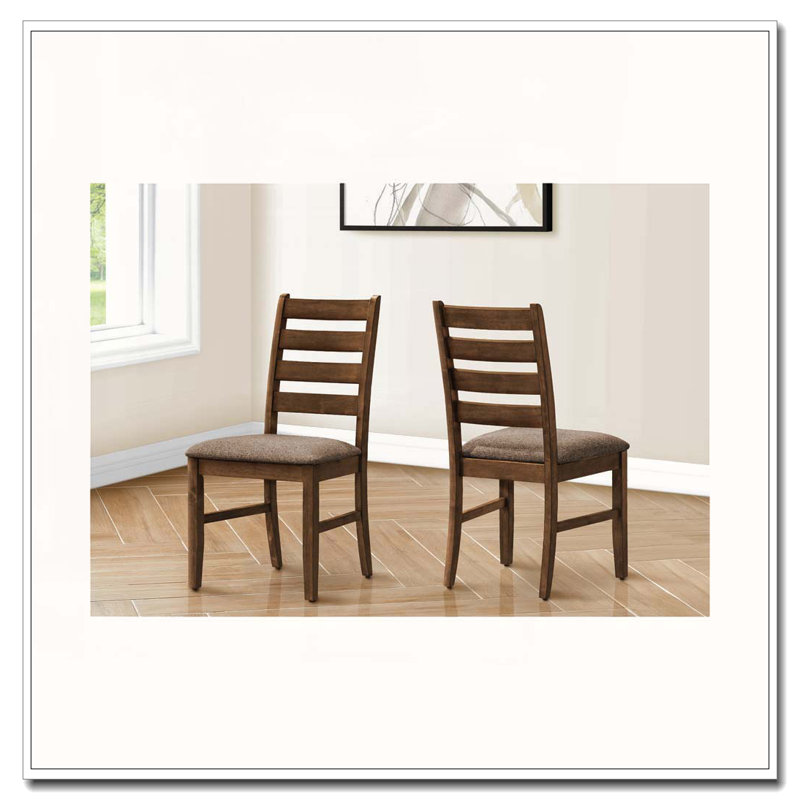 Chaise rembourrée, Cerisier