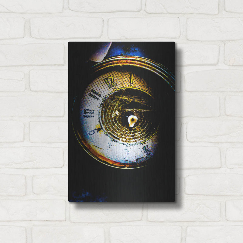 "Horloge de garage" par Lightbox Journal, H 16 po x l 12 po