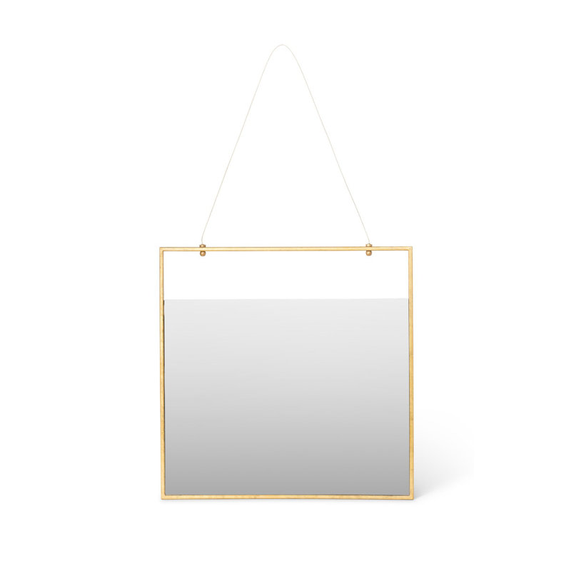 Gable Metal Wall Mirror