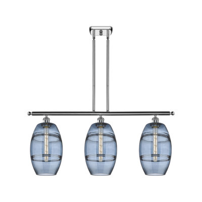 Luminaire suspendu pour îlot de cuisine 3 lumières Dundrod