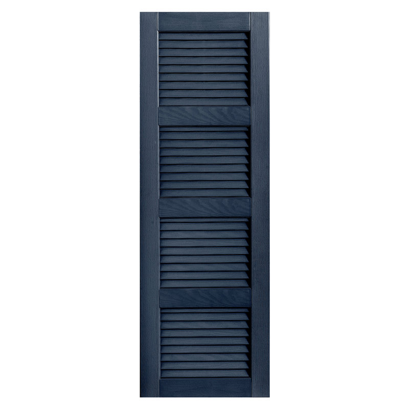 Paire de volets à persiennes droites, 60 po, 16 po, Royal