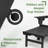 Azur Plastic Folding and Adjustable Adirondack Chair with Ottoman-1931684393