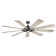 Gentry 85" 9 - Blade LED Windmill Ceiling Fan with Wall Control and Light Kit Included