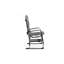 Chaise de camping pliante, chaise pliante robuste avec table d'appoint et poche, gris-1177160853