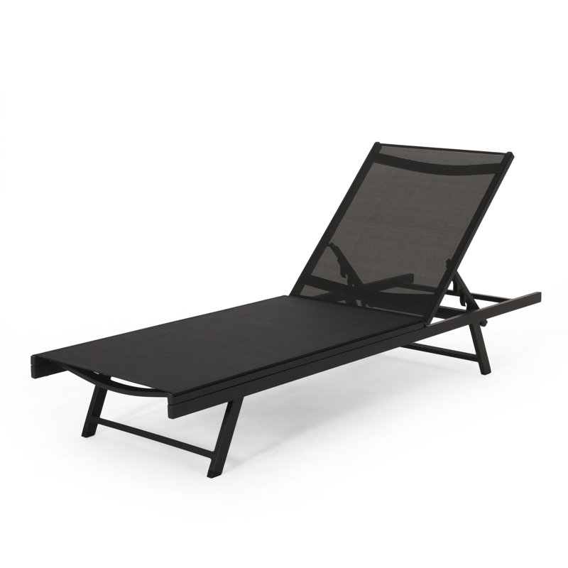 CHAISE LOUNGE, Black