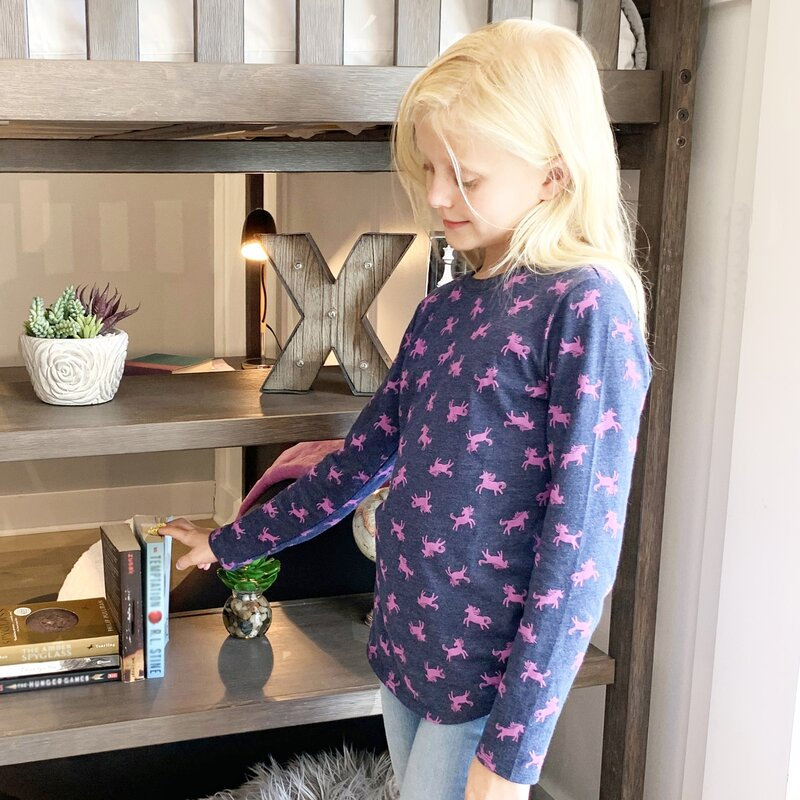 Lit mezzanine simple Jancy Kids, Argile