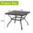 4 - Person Patio Dining Set with Square Table