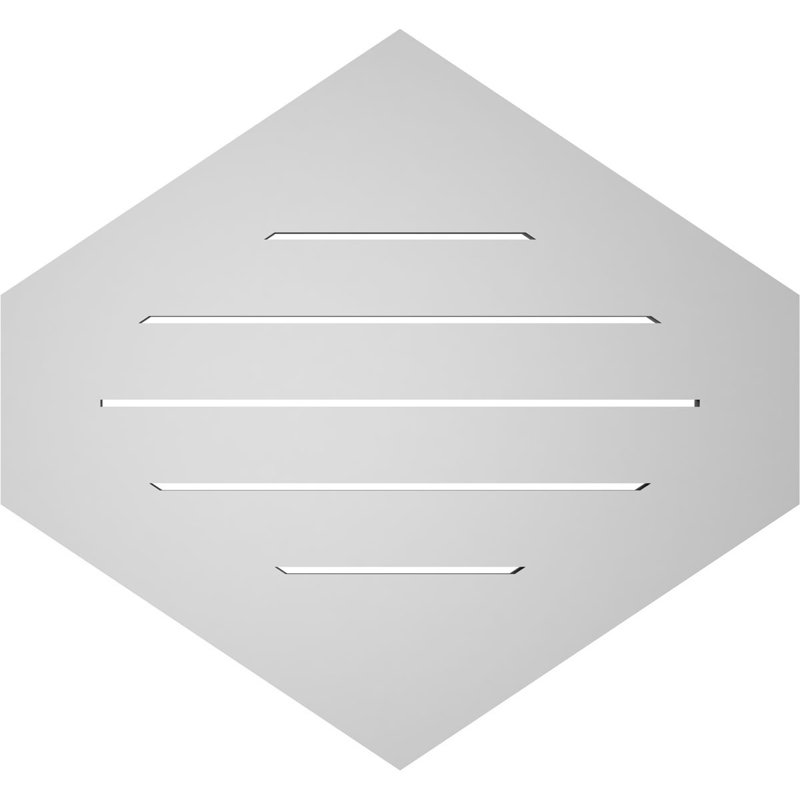 Pente verticale verticale en uréthane 8 pi, H 1 po x l 28 po x L 26 po
