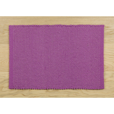 Solid Colour Wool Area Rug